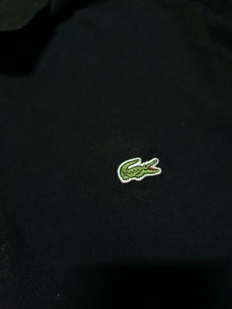 Lacoste Long Sleeve Polo Shirt (Category: Tshirts & Polo Shirts ) located in Manila. Submitted by lootnlatch (Listing ID 1438579989, Image 3). Description: 21x26 excellent condition issue see last pic pinhole negotiable .