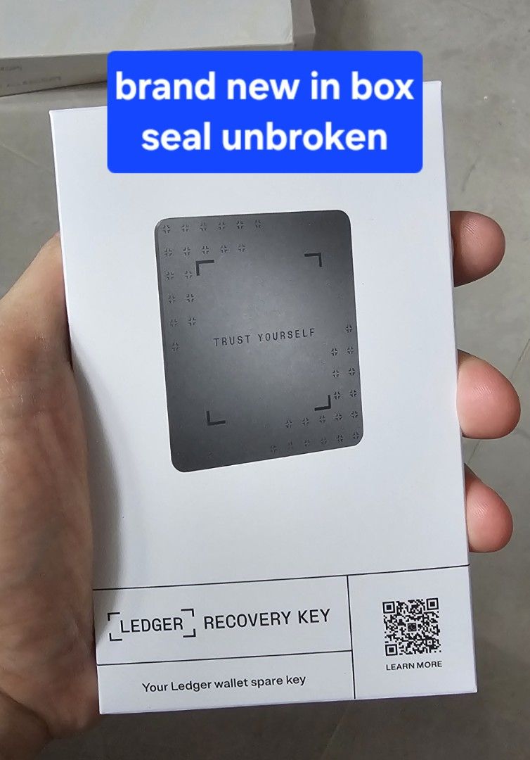 Ledger Recovery Key457280605117501440