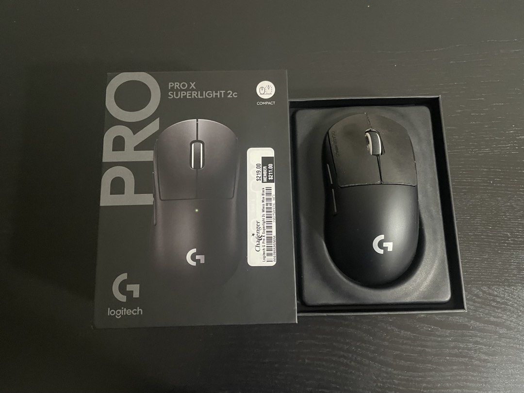 Logitech PRO X SUPERLIGHT 2c Wireless Gaming Mouse (Black)457827139223572480