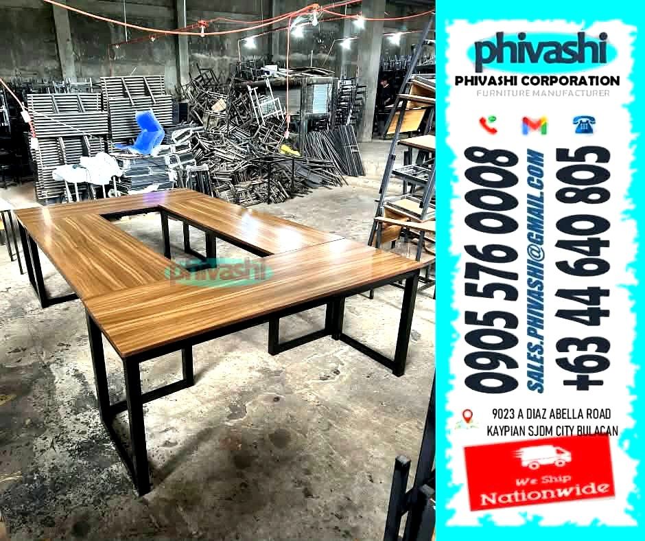 Long Table|Direct from Manufacturer| Quality Guaranteed (Category: Tables & Sets) located in Manila. Submitted by kayephivashi.26 (Listing ID 1438574186, Image 1). Description: ✅MANUFACTURER OF ARMCHAIR, DESK,CHAIR,TABLE,SHELVES & MORE ‎ ‎✅WE SHIP NATIONWIDE ‎✅PHILGEPS MEMBER ‎✅CAN CATER BULK ORDER ‎✅ WE ACCEPT CUSTOMIZED.