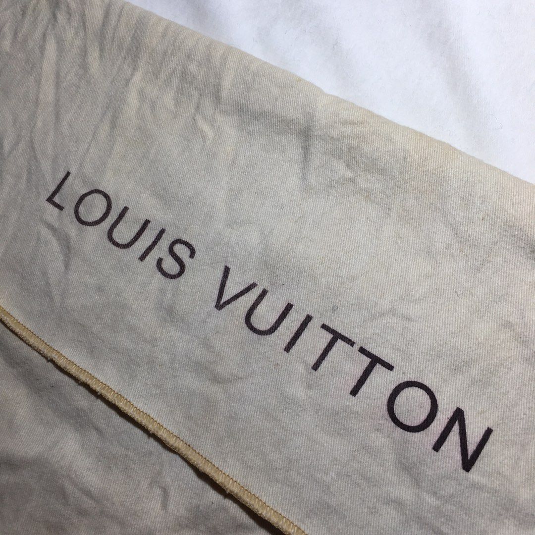 Louis Vuitton Dust Bag (Category: Luxury Bags & Wallets) located in Paranaque City. Submitted by dresswell.ph (Listing ID 1438674392, Image 2). Description: Louis Vuitton Dust Bag 19 x 18 inches.