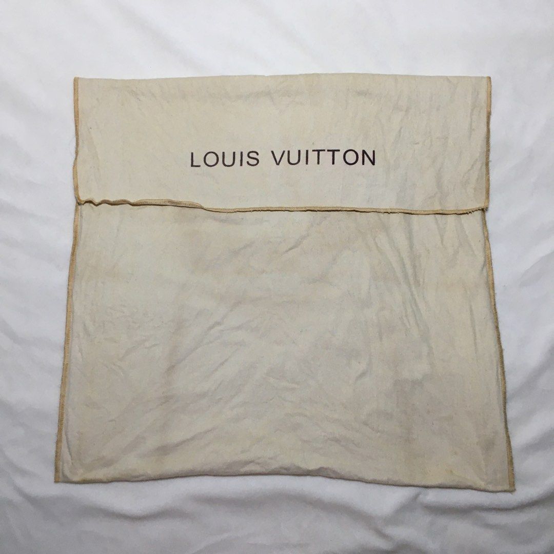 Louis Vuitton Dust Bag (Category: Luxury Bags & Wallets) located in Paranaque City. Submitted by dresswell.ph (Listing ID 1438674392, Image 1). Description: Louis Vuitton Dust Bag 19 x 18 inches.