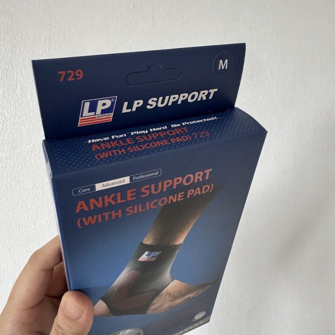 LP SUPPORT 729 Ankle Support (With Silicone Pad) 20pcs Bundle (Category: Braces, Support & Protection) located in Manila. Submitted by miskym (Listing ID 1438543553, Image 3). Description: Wholesale Price: 1,067.00/ea for 20pcs 1,134.00/ea for 10pcs 1,200.00/ea for 5pcs Retail Price: 1,333.50 Please refer to size chart for measurements All sizes are available ONHAND & READY TO SHIP!.