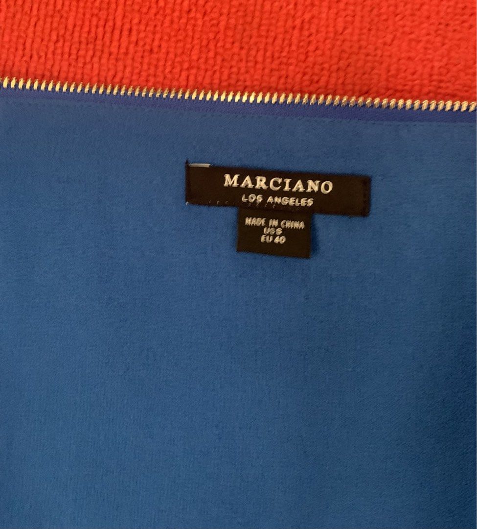 Marciano Blue Dress (Category: Dresses) located in General Trias. Submitted by sofiethrifts (Listing ID 1438588900, Image 2). Description: Issue: sira yung isang zipper.