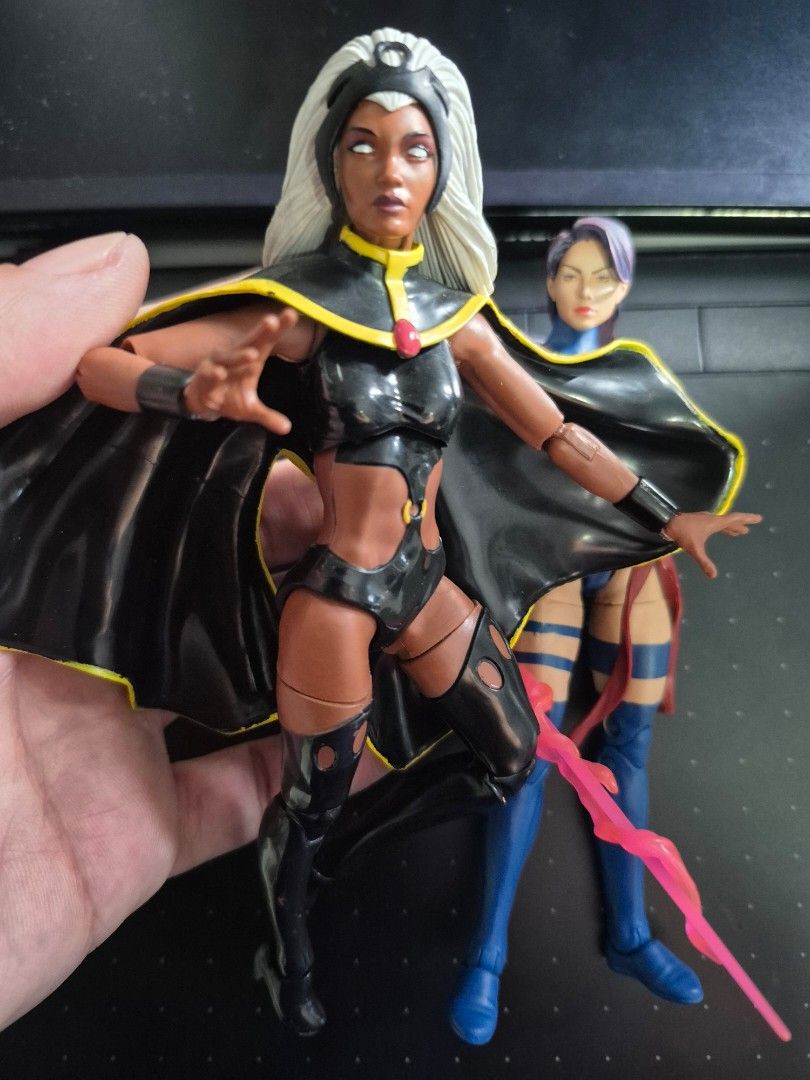 Marvel Legends Storm and Psylocke Action Figures (Category: Figurines & Statues) located in Taytay. Submitted by kin.hobbies (Listing ID 1438545319, Image 2). Description: Marvel Legends X-Men figures: Storm and Psylocke. As is no accessories gcash for payment buyer handles booking withing metro manila only.