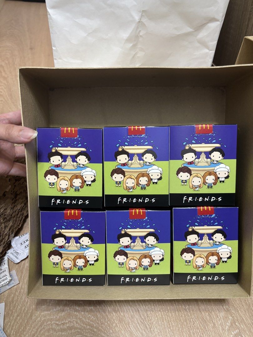 McDonald's Friends Collectible Figures (Category: Designer & Blind Box Toys) located in Muntinlupa City. Submitted by a.declutterer (Listing ID 1438513741, Image 2). Description: - 2025 McDonald's Friends complete set - Never opened - Sold as a set only .