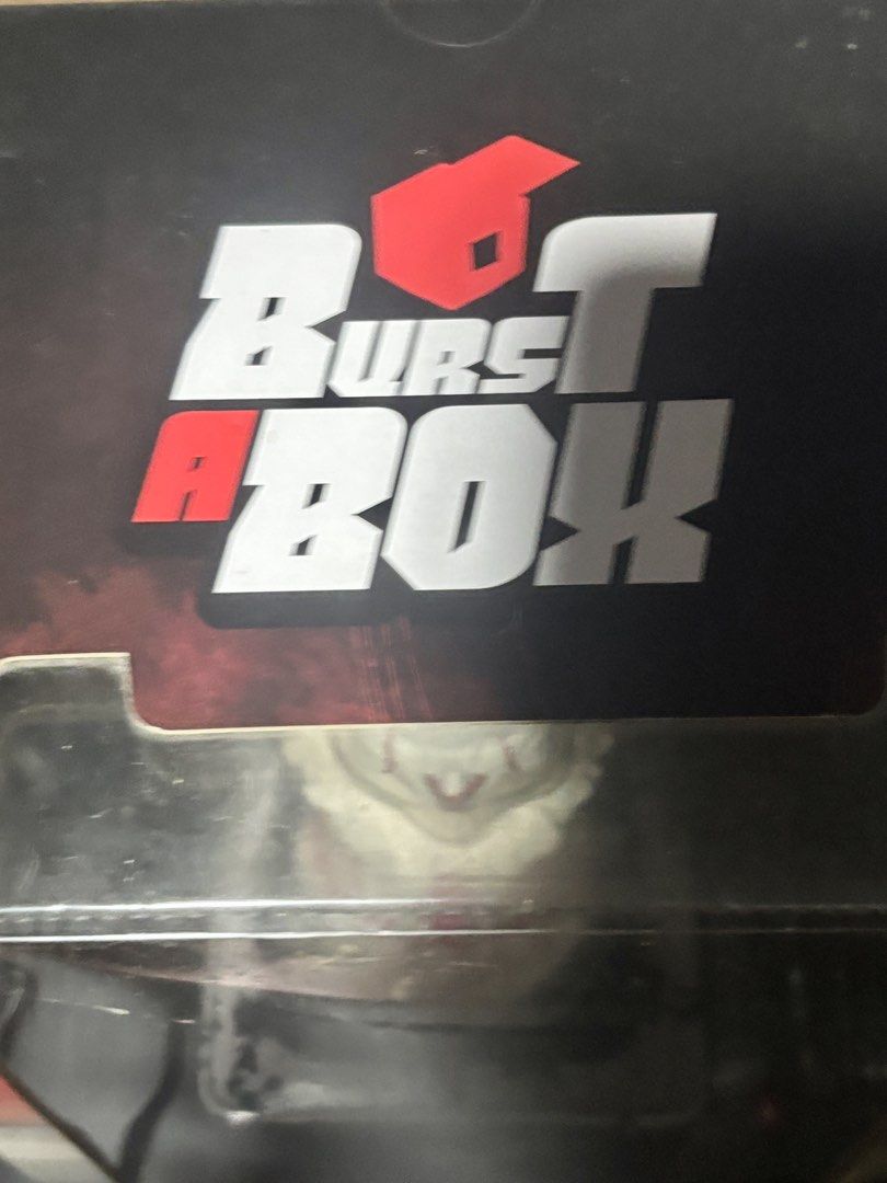 Mezco Burst-A-Box IT Pennywise Figure (Category: Figurines & Statues) located in Marikina City. Submitted by PrelovedByLuna (Listing ID 1438652631, Image 2). Description: - Mezco Burst-A-Box Pennywise figure. - From the movie IT. - Brand new in original packaging. - Features detailed Pennywise design. .