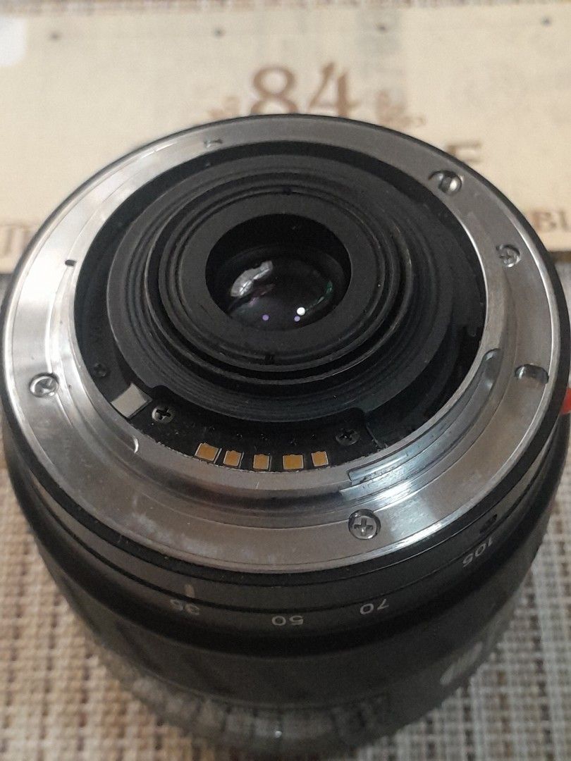 Minolta AF 35-105mm (Category: Cameras) located in Las Pinas. Submitted by 84vintage (Listing ID 1438507348, Image 3). Description: Signs of use. Periphery cosmetic issues but fully functional and tested on a maxxum body. sold as is where is. Actual photos posted. Please examine them carefully as they are part of the description. --📌 MUST READ Before Dealing with us 📌-- ⚠️Price is posted. No lowballs please. ⚠️Vintage items are only sold As Is 
