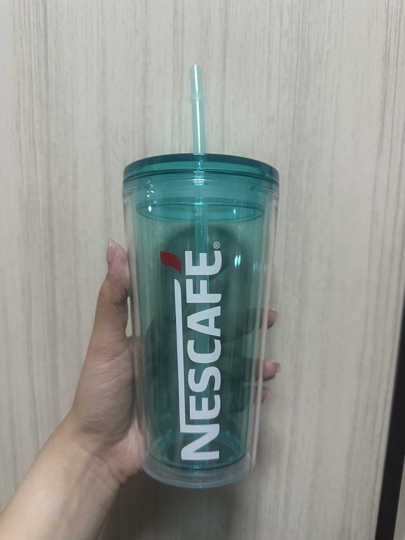 Nescafe Tumbler with Straw457683272331448320