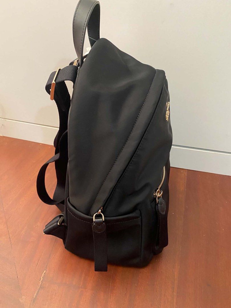 New unused Kate Spade Chelsea Medium Backpack (Category: Backpacks) located in Rizal. Submitted by mj_arce (Listing ID 1438563560, Image 2). Description: - Black Kate Spade Chelsea medium backpack - Front zip pocket - Top handle - Adjustable shoulder straps - Gold-tone hardware - Zip closure - Includes tag with CAD and USD price UNUSED WITH TAGS sf c/o buyer pick up Alabang or BGC Taguig.
