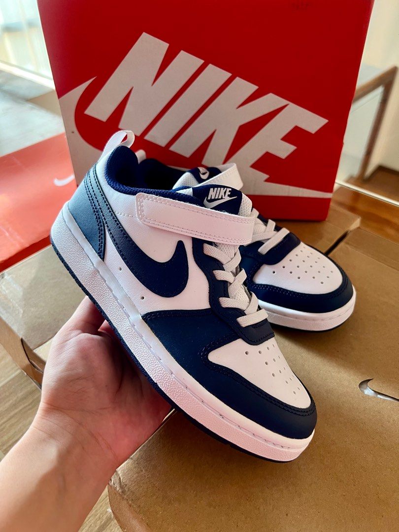 Nike Court Borough Low (Category: Babies & Kids Fashion) located in Tarlac. Submitted by deecm (Listing ID 1438615776, Image 1). Description: Bnew Guaranteed Original Size 1Y.