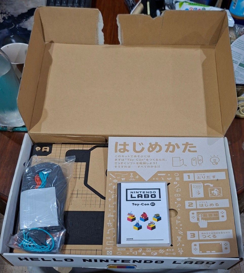 Nintendo Switch Nintendo Labo 02: Robot Kit (READ DESCRIPTION FOR FULL DETAILS) (Category: Nintendo) located in Bulacan. Submitted by buymystuff.doit (Listing ID 1438680064, Image 2). Description: Price: 1.2k Php Condition: Damaged box. Complete and unassembled Nintendo Labo robot kit, BUT the game cartridge is for Toy-Con 01: Variety Kit. Absolutely Authentic. No bootleg garbage here. Meetups ONLY within Marilao, Bulacan area. Shipping via Lalam