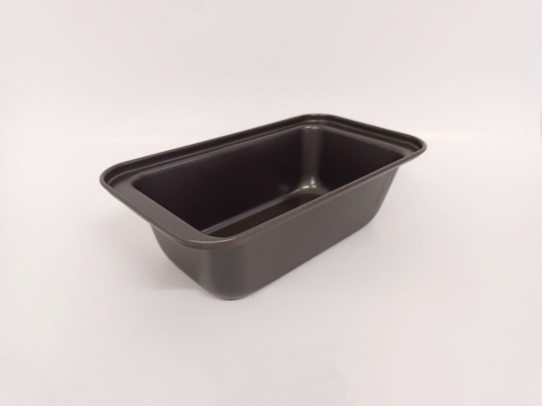 Non Stick Loaf Cake Baking Pan (Category: Bakeware) located in Quezon City. Submitted by inter_active_megawares (Listing ID 1438571191, Image 3). Description: Non Stick Loaf Cake Baking Pan IAC-159 - Small Price: P100.00 Over all measurements Weight:100g Length:18.3cm Width:9.5cm Height:4.5cm Inner measurements Top width: 8.5cm Top length: 15cm Bottom width: 7cm Bottom length: 13.5cm IAC-144 - Medium Price: P110.00 Over all measurements Weight:17