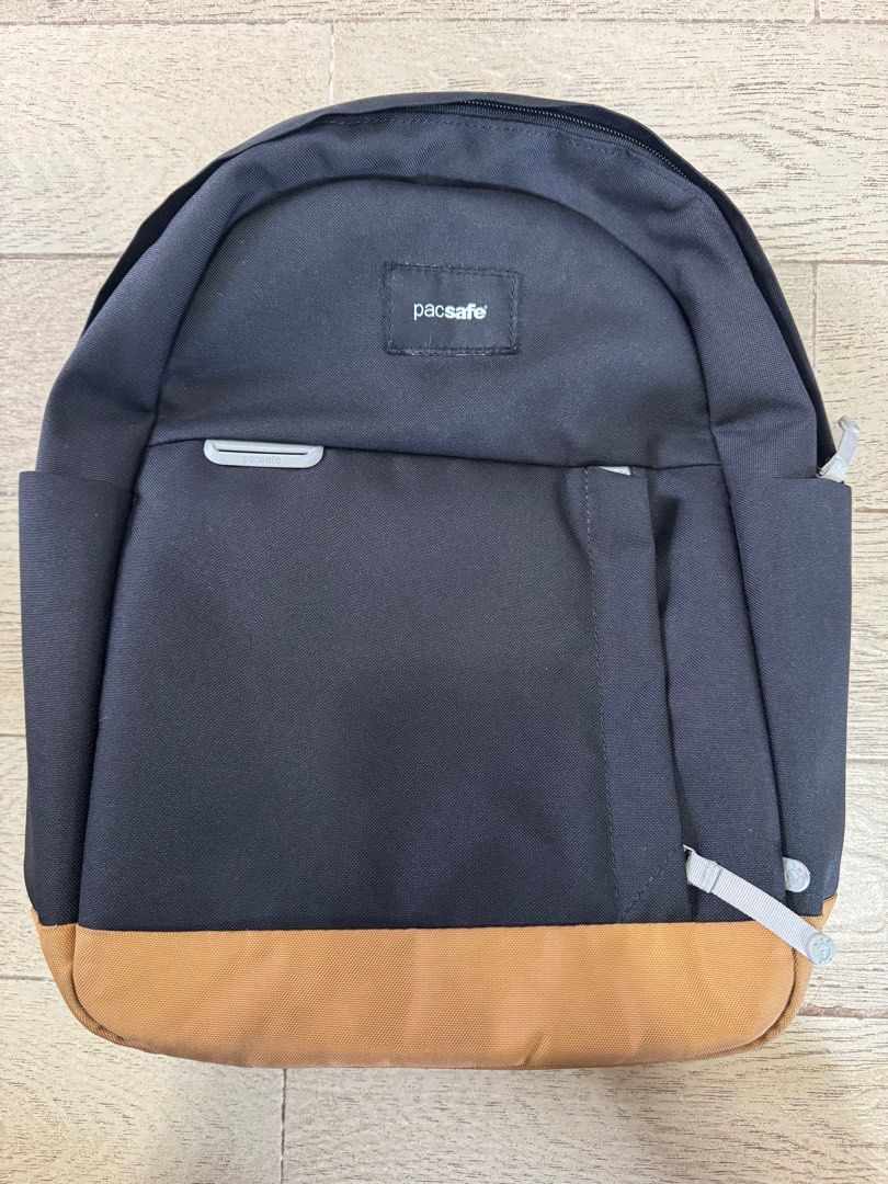 Pacsafe Go 15L Anti-theft Backpack (Category: Backpacks) located in Quezon City. Submitted by turak2020plus1 (Listing ID 1438509250, Image 1). Description: Pacsafe Go 15L Anti-Theft Laptop Backpack Best for travel or daily use Can fit 13in Macbook With hidden pocket With luggage strap (for carry on) Seldom used All stitchings and zippers are intact Good condition, no damage RFS: decluttering.