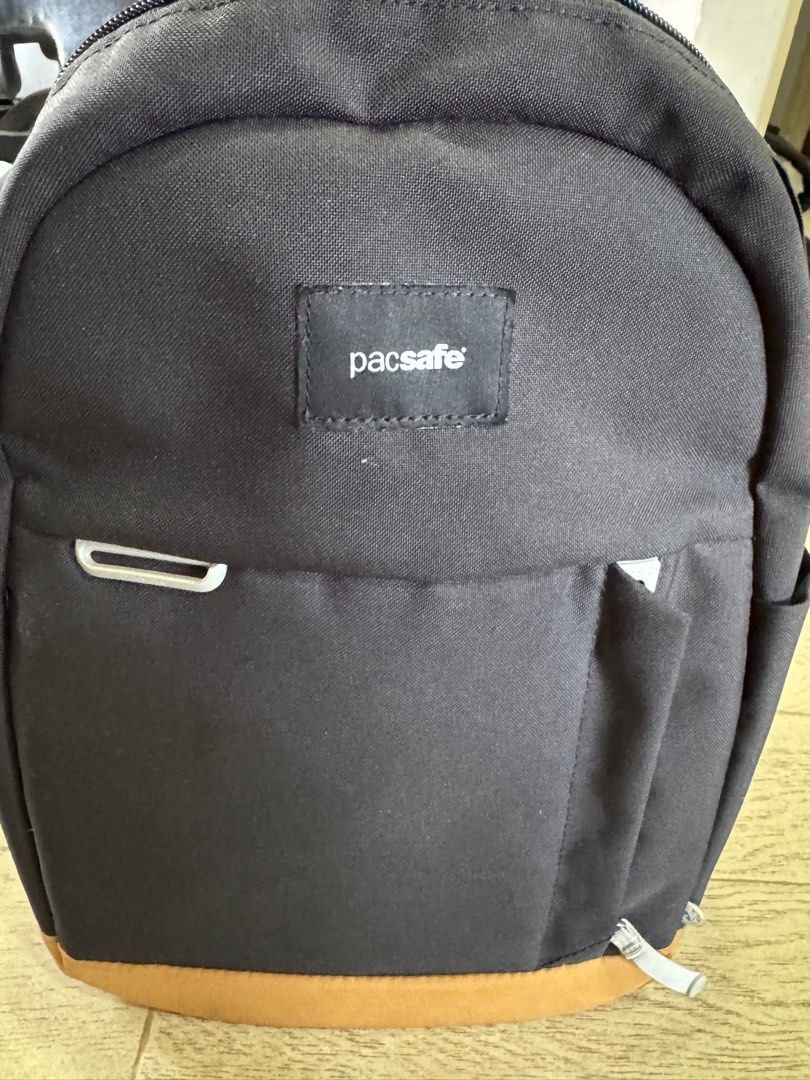 Pacsafe Go 15L Anti-theft Backpack (Category: Backpacks) located in Quezon City. Submitted by turak2020plus1 (Listing ID 1438509250, Image 2). Description: Pacsafe Go 15L Anti-Theft Laptop Backpack Best for travel or daily use Can fit 13in Macbook With hidden pocket With luggage strap (for carry on) Seldom used All stitchings and zippers are intact Good condition, no damage RFS: decluttering.