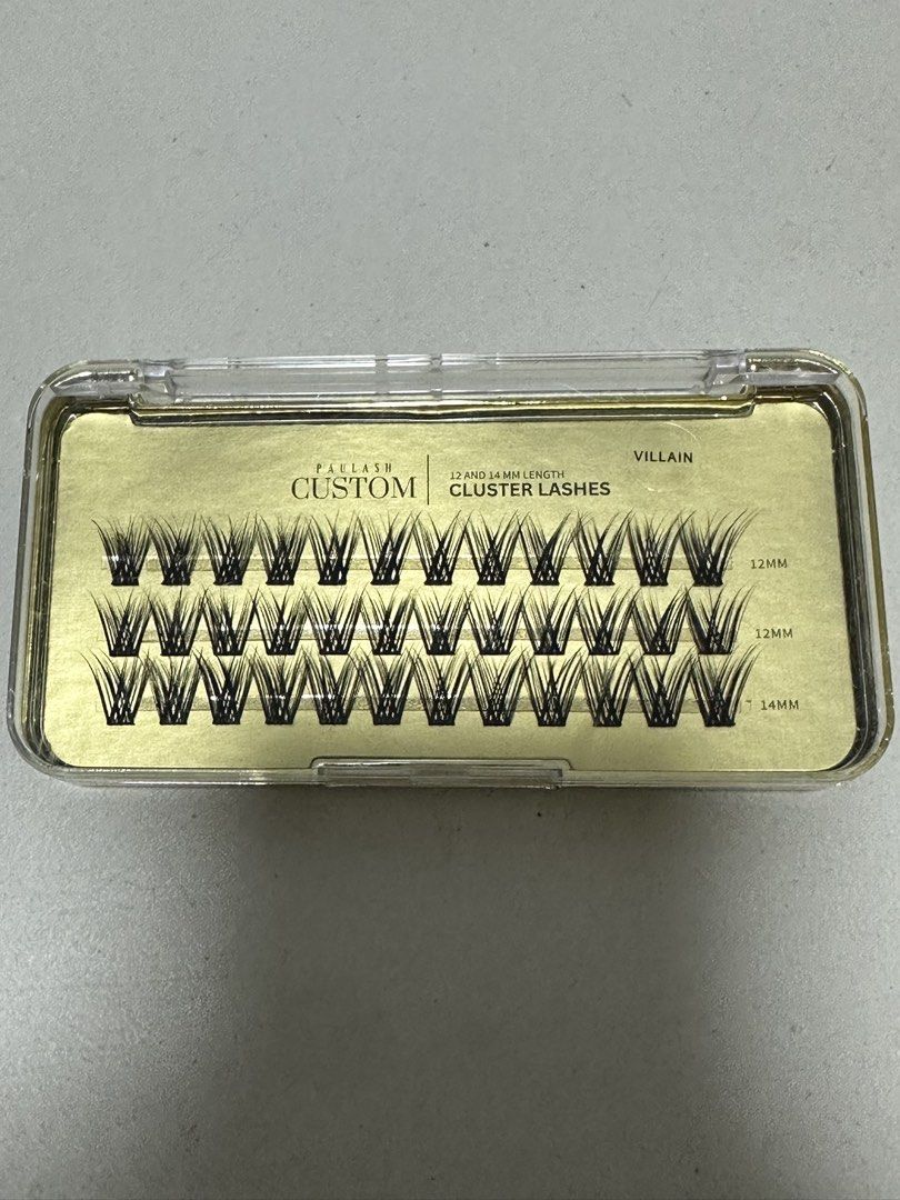 Paulash Cluster Eyelashes (Category: Makeup) located in Cainta. Submitted by sploot1 (Listing ID 1438625706, Image 2). Description: All brand new no issues bought from 🍊 250 each last price na since brand new Rouge Evil Wicked Villain RFS declutter Can do shipping via lalamove Gcash payment only via shipping.