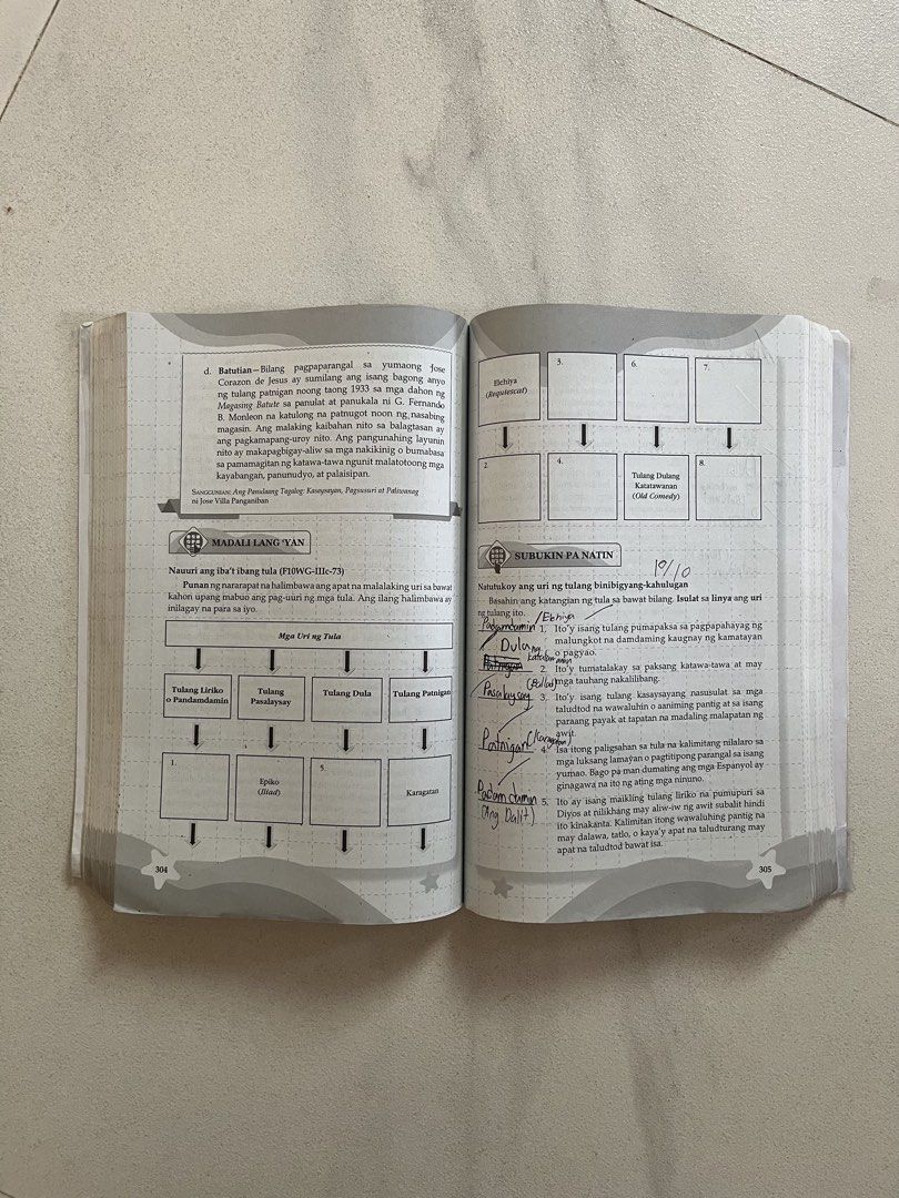 Pinagyamang Pluma Grade 10 Textbook (4th Edition) (Category: Textbooks) located in Bacoor. Submitted by jellyypicks (Listing ID 1438560540, Image 3). Description: has writings.