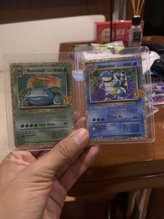 Blastoise 25th anniversary For Sale | Carousell Singapore