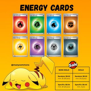 10,000+ Pokemon holo energy card For Sale | Toys & Games | Carousell  Singapore