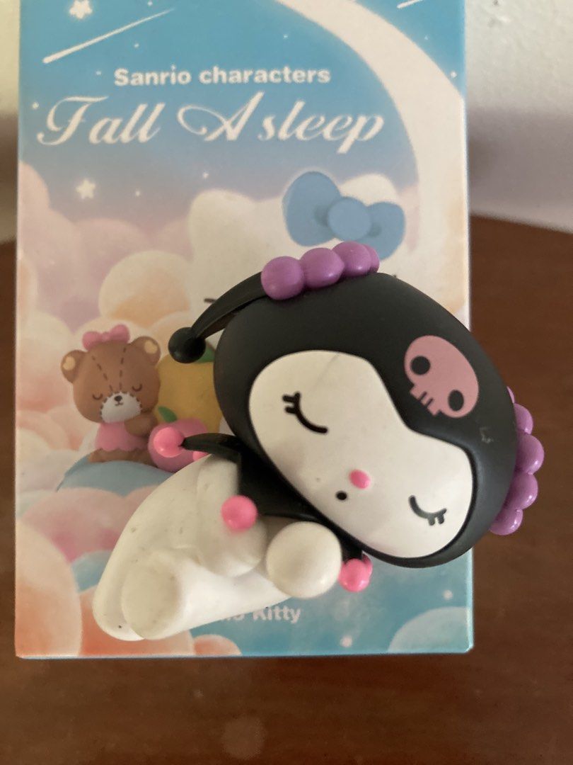 Pop Mart Sanrio Falls Asleep (Category: Designer & Blind Box Toys) located in Makati City. Submitted by 316toysandmore (Listing ID 1438505560, Image 3). Description: Pop Mart Sanrio Falls Asleep Pekkle, Kuromi, My Melody 1k for all.