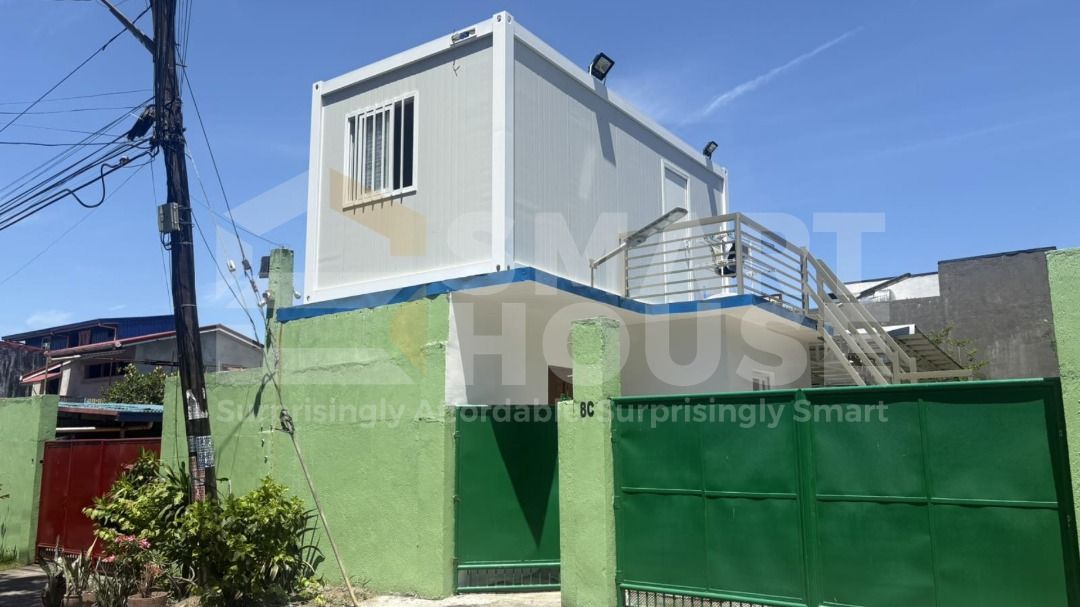 PREFAB CONTAINER EXTENSION HOUSE (Category: Construction & Building Materials) located in Quezon City. Submitted by Smarthouseph (Listing ID 1438506787, Image 2). Description: Bitin na ba ang space? Don’t worry — hindi ka stuck sa size ng bahay mo. 🏡✨ With Smarthouse, pwede kang mag-start sa practical na setup today, then EXTEND anytime kapag gusto mo na ng bigger space! 🔥 ✔️ Need extra room? Possible. ✔️ Gusto ng second floor? Kayang-kaya. ✔️ 