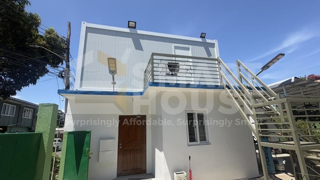 PREFAB CONTAINER EXTENSION HOUSE (Category: Construction & Building Materials) located in Quezon City. Submitted by Smarthouseph (Listing ID 1438506787, Image 1). Description: Bitin na ba ang space? Don’t worry — hindi ka stuck sa size ng bahay mo. 🏡✨ With Smarthouse, pwede kang mag-start sa practical na setup today, then EXTEND anytime kapag gusto mo na ng bigger space! 🔥 ✔️ Need extra room? Possible. ✔️ Gusto ng second floor? Kayang-kaya. ✔️ 