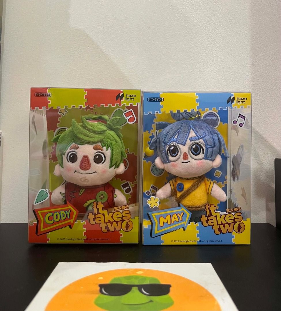 [ON-HAND] POP MART | IT TAKES TWO PLUSH PENDANT SET (Category: Designer & Blind Box Toys) located in Calamba. Submitted by tortoyscollectibles (Listing ID 1438592353, Image 1). Description: ❗️ON-HAND❗️ IT TAKES TWO PLUSH PENDANT SET - 2500 ▪️Cody ▪️May 💸 Payment via Gcash / BDO 💸 First to pay (no long reservations).