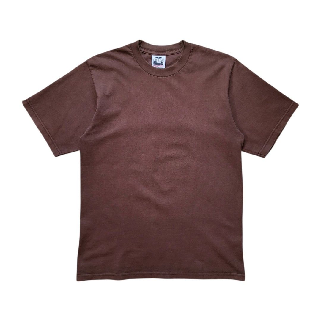 Pro Club Chocobrown Tshirt (Category: Tshirts & Polo Shirts ) located in Cebu City. Submitted by plain.gallery (Listing ID 1438666408, Image 1). Description: PROCLUB Chocobrown Size: S - M Width: 19.5 Length: 28 Color rate: 9.5 Condition: 9.5 Issues: none Price: ₱400 + SF.
