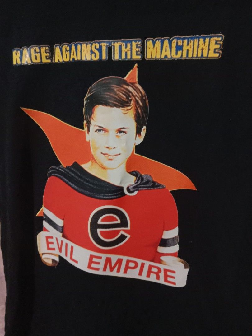 Rage Against the Machine & Blur Graphic Tees (Category: Tshirts & Polo Shirts ) located in San Jose del Monte. Submitted by ShoesHunter77 (Listing ID 1436491468, Image 1). Description: Rage Against the Machine print. black shirt size: 19x28.5 inches tag in nech and inside used good pickup or delivery loc: camarin Caloocan Luzon visayas delivery: P150 Mindanao: 200.