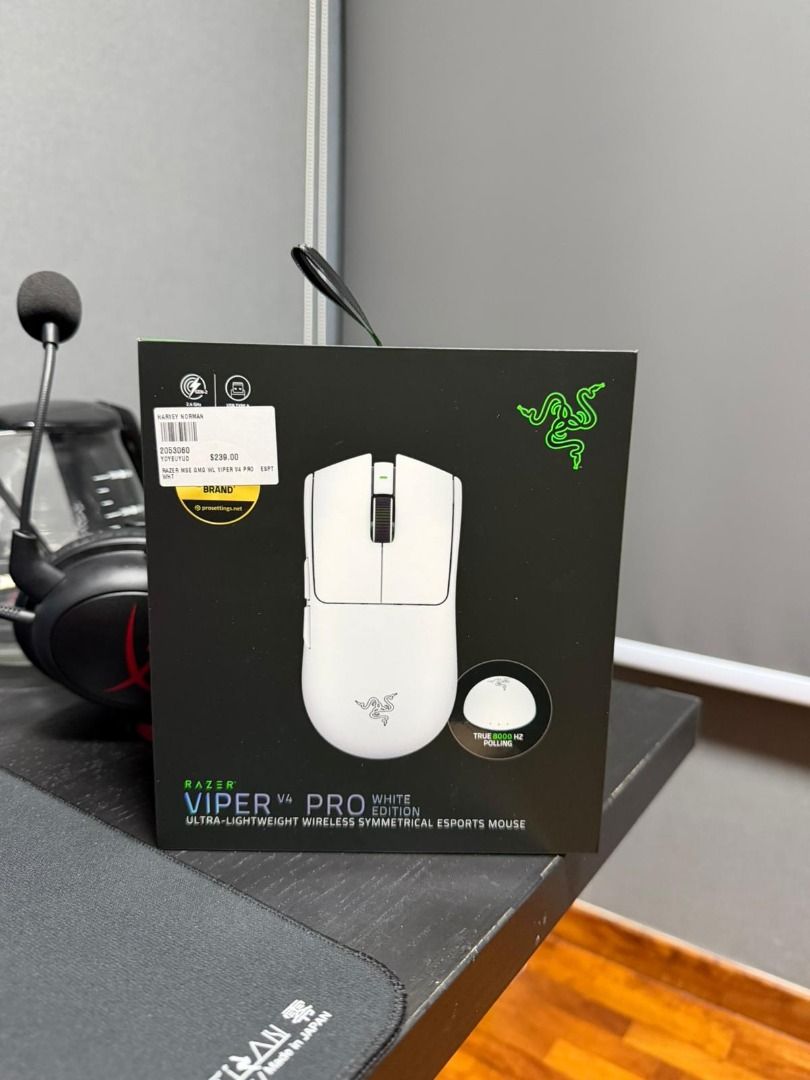 Razer Viper V4 Pro White457925916875171840