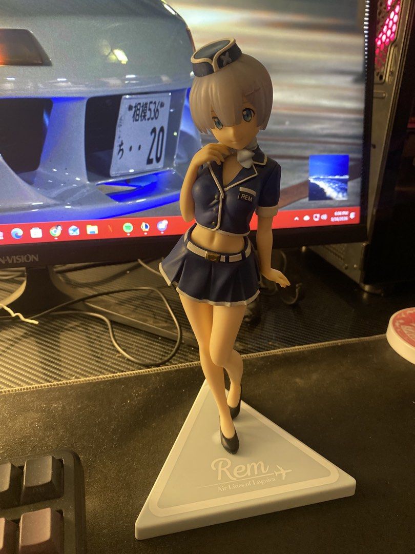 Rem and Ram figures (Category: Figurines & Statues) located in Pasay City. Submitted by mksn.04 (Listing ID 1438616312, Image 3). Description: No box Take all 1500.