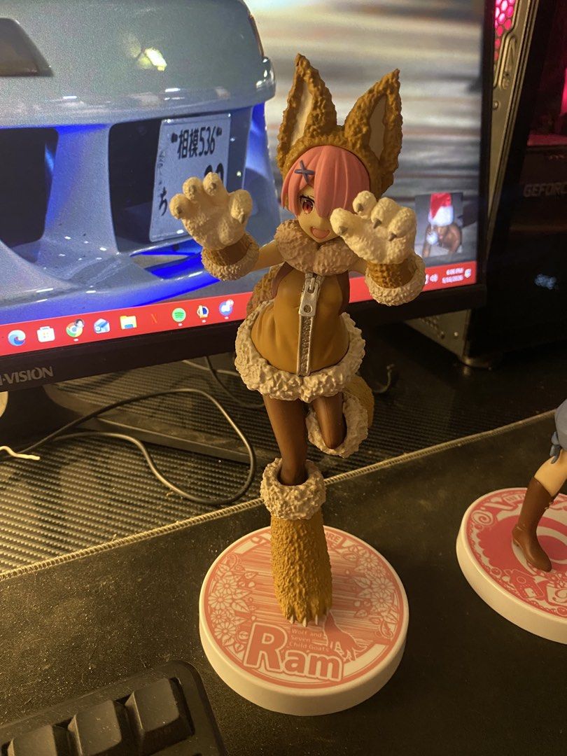Rem and Ram figures (Category: Figurines & Statues) located in Pasay City. Submitted by mksn.04 (Listing ID 1438616312, Image 1). Description: No box Take all 1500.