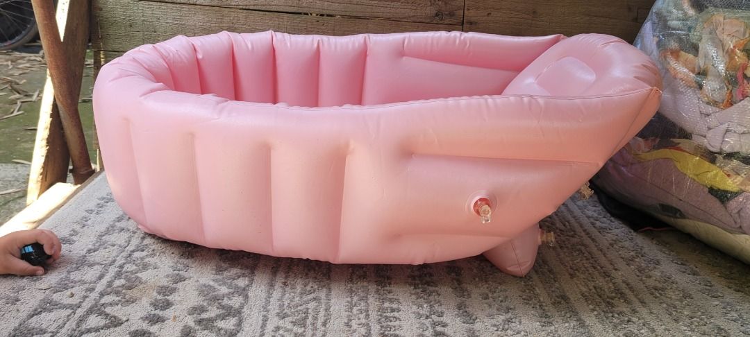 RICHELL INFLATABLE BABY BATHTUB (Category: Bathtub & Bath Accessories) located in Sablan. Submitted by gongonshelley12 (Listing ID 1438581489, Image 2). Description: 👉👉400 ONLY 👈👈 FIRST TO PAY, FIX PRICE SUPER SALE!!! GCASH NOW RICHELL INFLATABLE BABY BATHTUB NEW NEW NEW EASY TO STORE AND CARRY, MAGANDA DALHIN PAG MAGTA-TRAVEL KAYO.