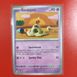 sandygast pokemon card value Sunkern