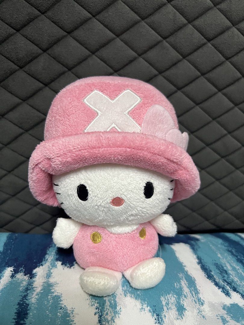 Sanrio Bandai 2011 Hello Kitty x One Piece Chopper plush, Hobbies ...