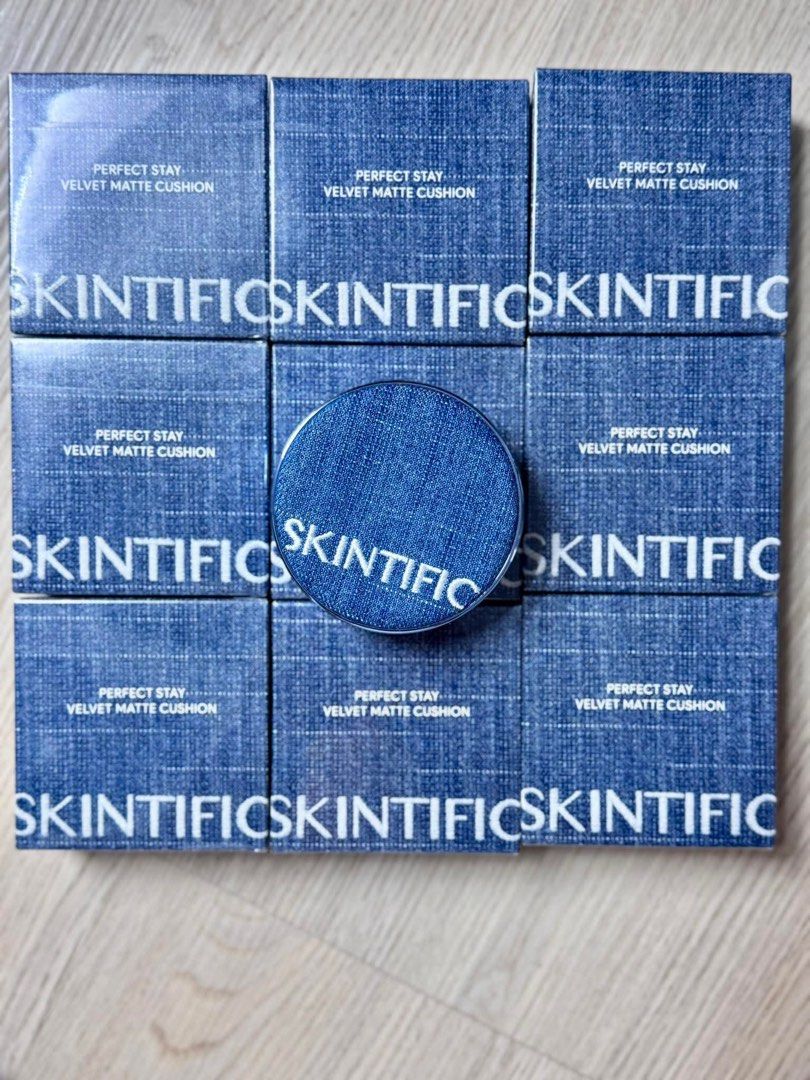 Skintific velvet matte cushion foundation (Category: Desktops) located in Muntinlupa City. Submitted by chevyxcs (Listing ID 1438564271, Image 1). Description: Shades: Porcelain Ivory.
