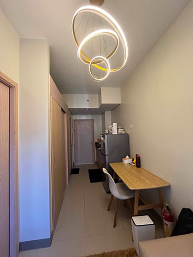 SMDC Charm Residences Tower D Unit 748 (Category: Apartments & Condos) located in Manila. Submitted by nancy0926 (Listing ID 1438619624, Image 2). Description: Pasalo Selling Price: 1.5M Transfer of Monthly Loan to Buyer with Assoc Dues: 35k (Total remaining payable: 3M in 12 years) Semi-Furnished 2 Bedroom Unit with balcony: Sale inclusive of refrigerator, aircon, microwave, wifi, tables, carpet, chairs. Not included: Beds Location: Smdc Charm R