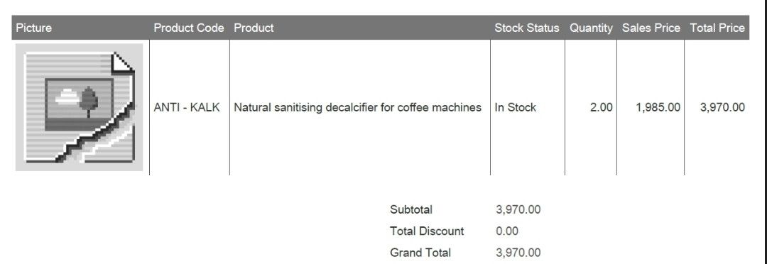 Smeg descaling solution (Category: Coffee Machines & Makers) located in Manila. Submitted by books143 (Listing ID 1438593507, Image 2). Description: Used this for my smeg bean to cup automatic espresso maker. Bought too many, one is enough for maybe 4 descaling cycles. ☕☕🫘 attached receipt from smeg makati Smeg bean to cup espresso machine bought for 1900+ shipping, selling for half price. sealed unopened.