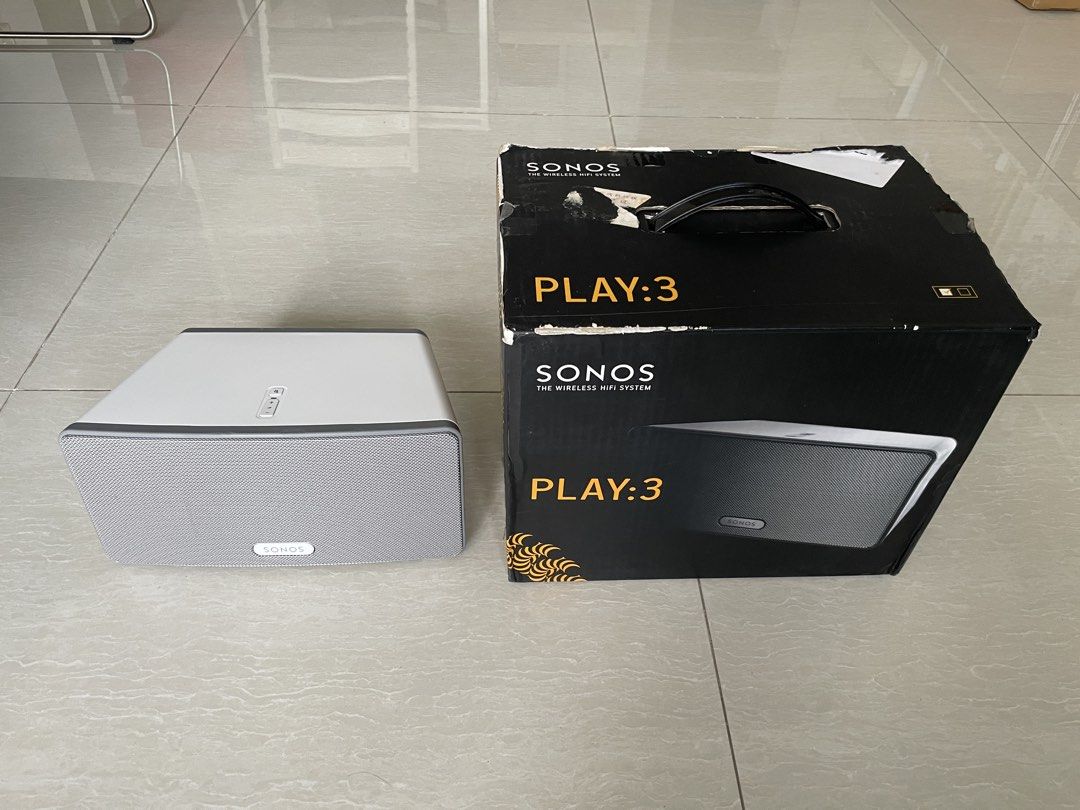 Sonos PLAY:3 Wireless Speaker - White457249161846476800