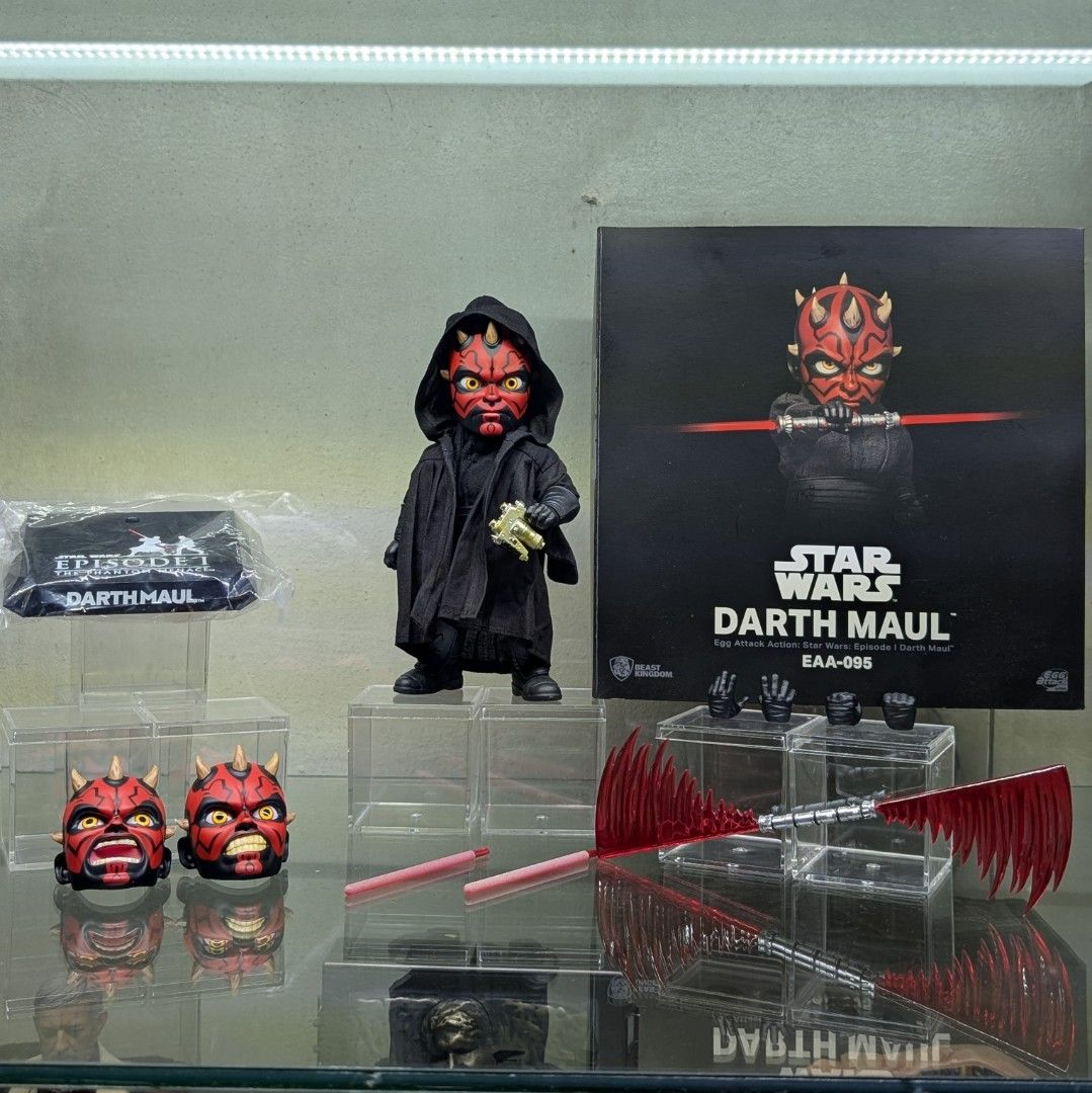 Star Wars Egg Attack (Category: Figurines & Statues) located in Quezon City. Submitted by boomboompao20 (Listing ID 1438644243, Image 2). Description: For Sale Loose/No Box Shoretrooper - 2,500 php Death Trooper - 2,500 php Stormtrooper - 2,500 php 501st Legion Clone Trooper - 2,500 php Take All 8k With Box Mandalorian - 4,500 php Darth Maul - 4,500 php Captain Phasma - 2,500 php Payment via Gcash/BPI Shipping via Grab/Lalamove Location: QC Thank