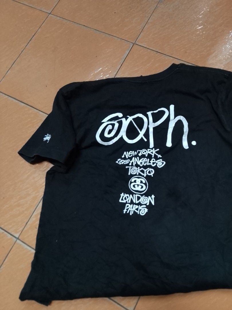 Stussy City Tour (Category: Tshirts & Polo Shirts ) located in Mabalacat. Submitted by zero2mthrift (Listing ID 1438646412, Image 2). Description: Excellent condition No pinholes / No stains/ No issue dimes 20x27 9.2/10 Color rate Declared as Off.