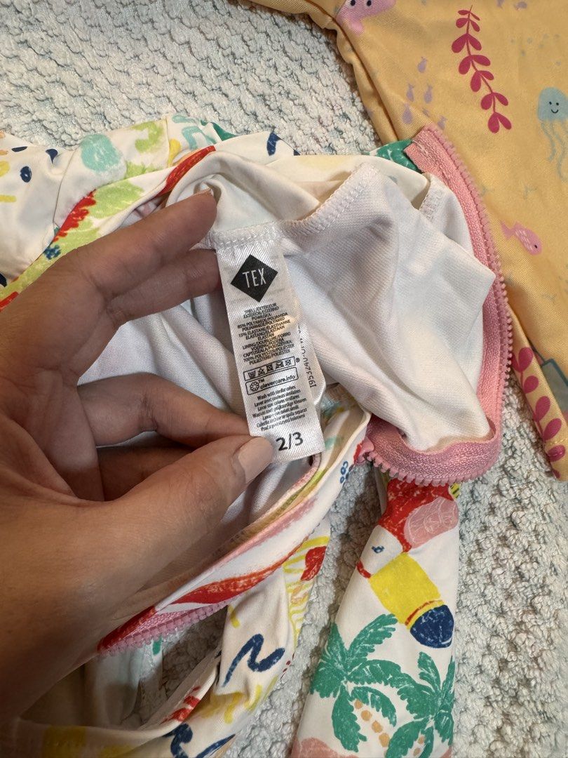 Swimsuit for 1-2 years old take all (Category: Babies & Kids Fashion) located in Marikina City. Submitted by 1stuffshop (Listing ID 1438510543, Image 3). Description: .