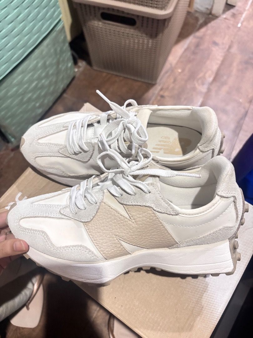 TAKE ALL FOR 8k PHP (SIZE 6) (Category: Sneakers) located in Caloocan City. Submitted by rieeeeeed (Listing ID 1438538626, Image 3). Description: NB 327 Adidas Samba Nike Initiator All comes with their original box, take all for 8k!! All in good condition, rarely use. RFS: Decluterring Loc: Manila Can ship nationwide, but buyer will shoulder the shipping fee. .