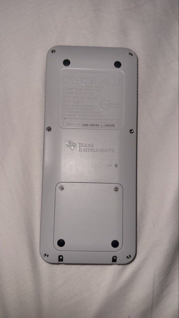 Texas Instruments TI-84 Plus CE Python (Category: Stationery & School Supplies) located in Shah Alam. Submitted by pumcastle (Listing ID 1438612912, Image 2). Description: Bought one year ago, barely used Comes with charger 550RM Inc postage.