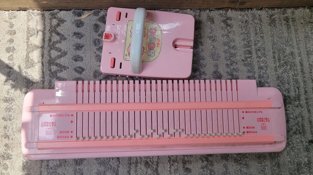 TOMY JAPAN KNITTING MACHINE (Category: Handmade Craft) located in Sablan. Submitted by gongonshelley12 (Listing ID 1438594721, Image 2). Description: 👉👉250 ONLY👈👈 TOMY JAPAN KNITTING MACHINE EXCELLENT CONDITION.