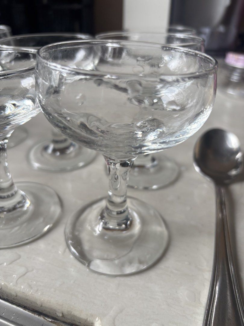 Vintage Champagne Coupe Glasses Set457219415077048320