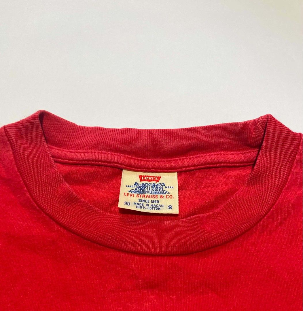 Vintage Levi's Rodeo Cowboy (Category: Tshirts & Polo Shirts ) located in Baguio. Submitted by thrifah0lic_ (Listing ID 1438661447, Image 2). Description: Vintage Levi's Rodeo Cowboy Dimes ( 𝒊𝒏𝒄𝒉𝒆𝒔 ) Width: 17 Length: 23 Size: S Flaws: None Condition: 10/10 Color Rate: 10/10 Check all photos carefully before buying. Color may vary due to lighting. We'll add the flaws in the photos if there's any. Limit your expectations. All items are washe
