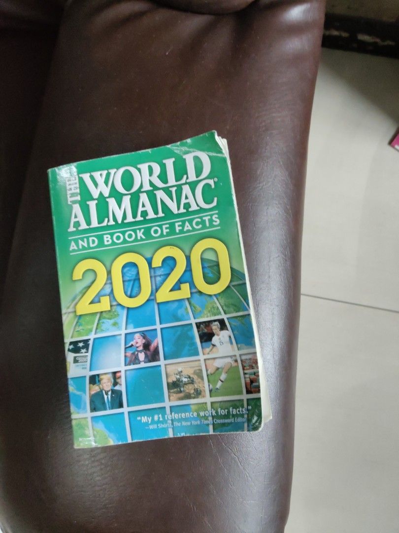 World almanac 2020 (Category: Textbooks) located in Quezon City. Submitted by gcnt_trift_store (Listing ID 1438541385, Image 1). Description: .