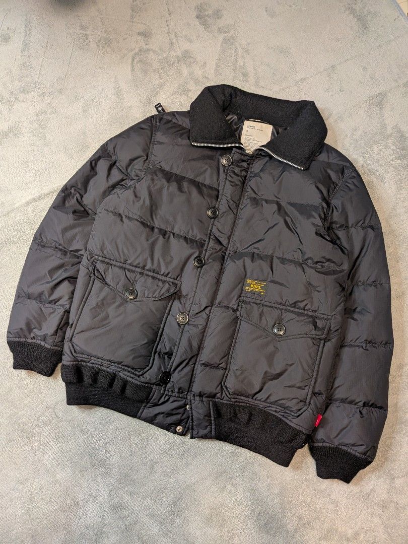 WTAPS Gulf Down Jacket (Category: Coats, Jackets and Outerwear) located in Paniqui. Submitted by fndrs.kprs.ph (Listing ID 1438583805, Image 1). Description: WTAPS GULF JACKET SIZE ON TAG: 3 (BEST FIT TO MEDIUM) 22.5x27 COLOR RATE: 10/10 EXCELLENT CONDITION NO FLAWS.