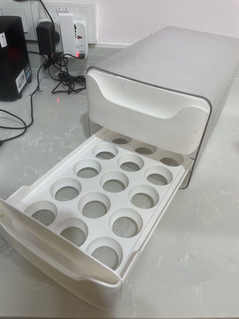 2 tier Egg Tray Storage Container458670843721175041